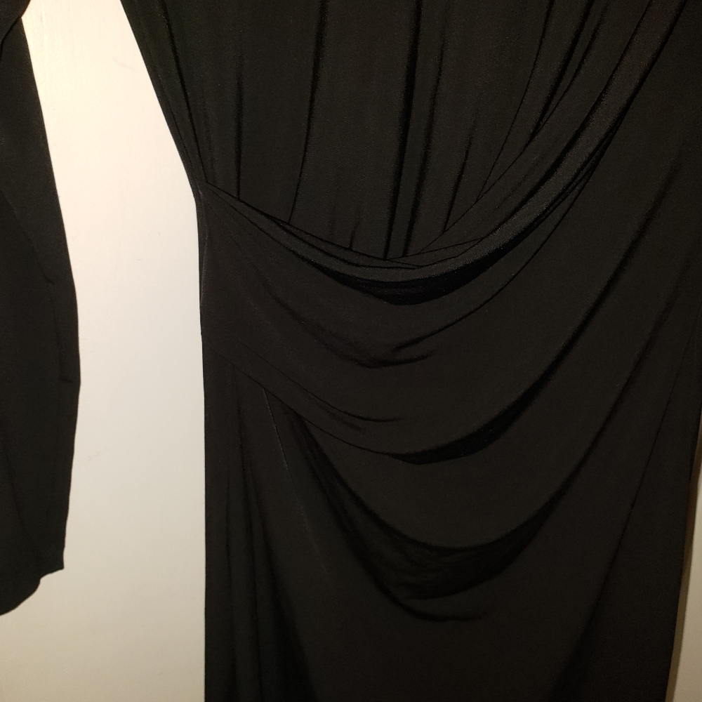 Michael Kors Women's Petite Faux Wrap Dress - Picture 4 of 7
